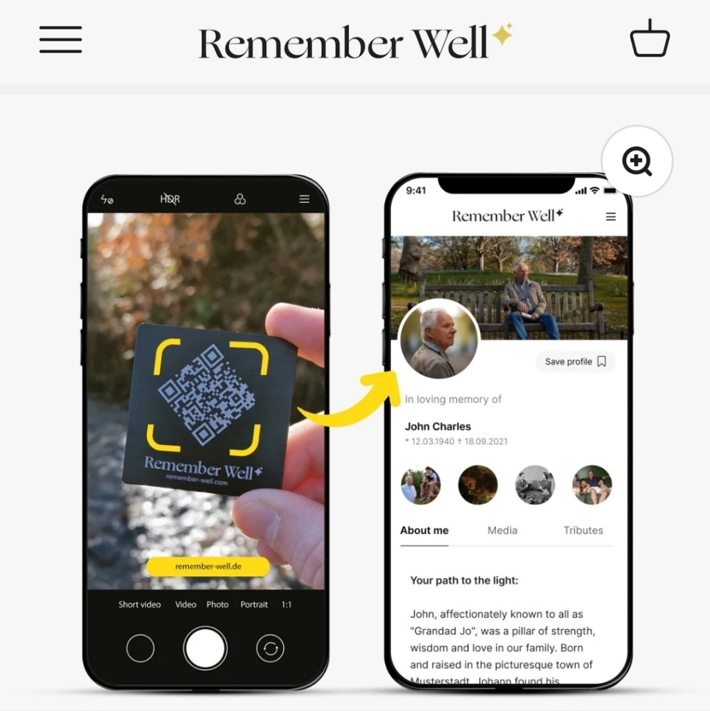 Honor your loved ones by "Remember Well"  (The Soul Star)